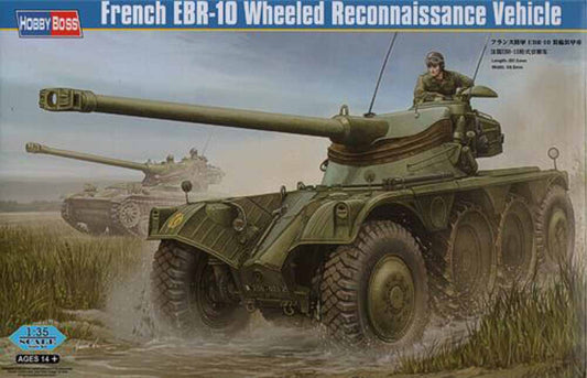 Hobby Boss 82489 French EBR-10 Wheeled Recon Vehicle 1:35 Military Vehicle Kit