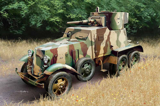 Hobby Boss 83839 Soviet BA-6 Armour Car 1:35 Military Vehicle Kit
