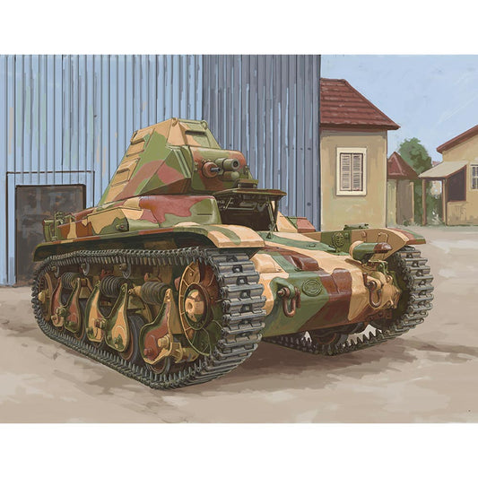 Hobby Boss 83894 Renault R35 Tank w/FCM Turret 1:35 Plastic Model Kit
