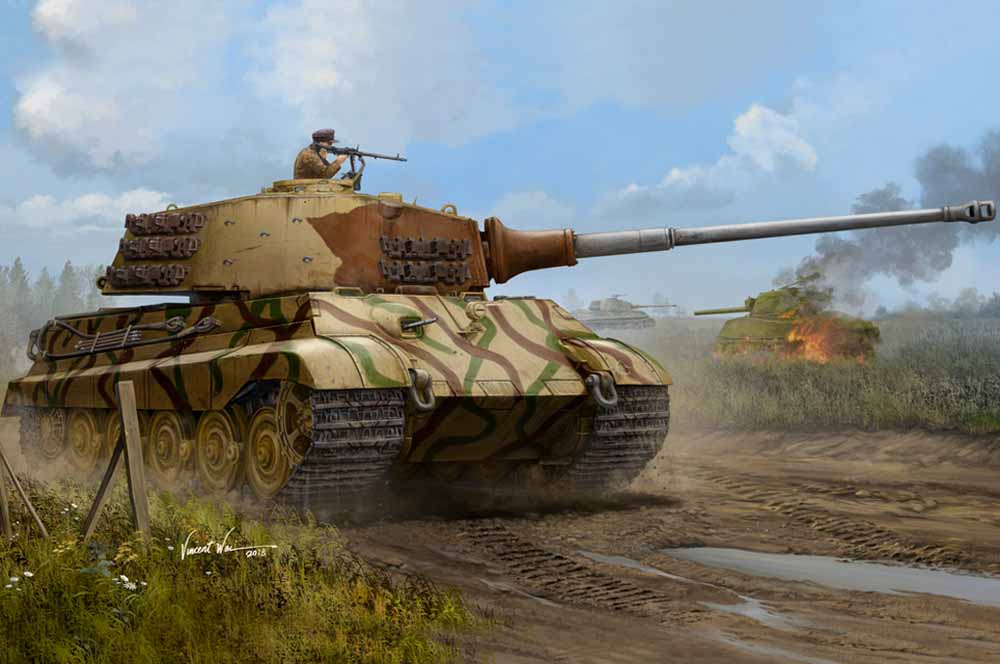 Hobby Boss 84533 Pz.Kpfw.VI Tiger II King Tiger 1:35 Military Vehicle Kit