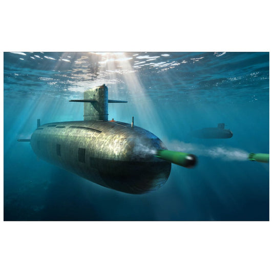 Hobby Boss 87023 PLAN Type 093 Shnag Class SSN Submarine 1:700 Model Kit