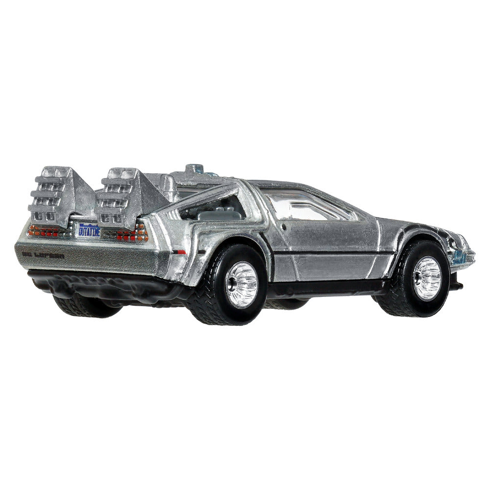 Hot Wheels Premium 2-Pack Back to the Future Time Machine Age 3+ Mattel JHW48 - image 3
