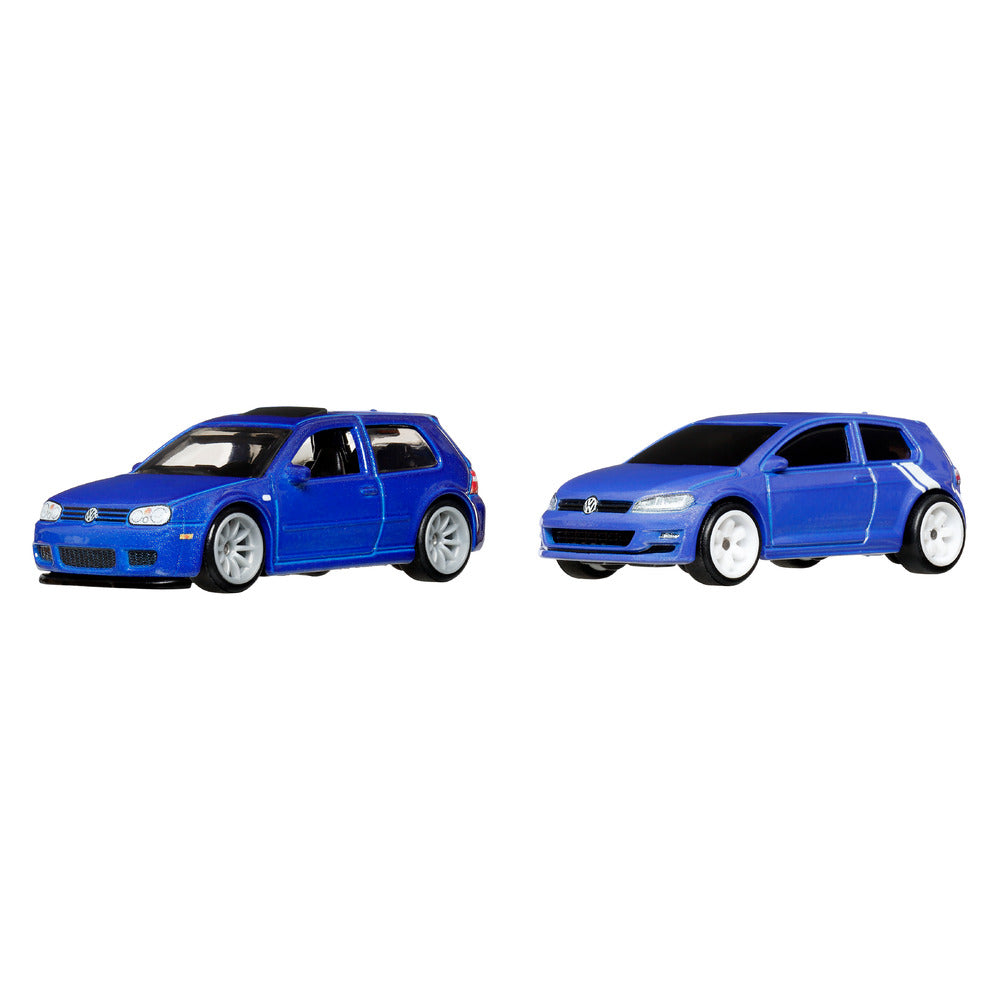 Hot Wheels Premium Car Culture 2-Pack 2004 VW Golf R32 Age 3+ Mattel JHW49