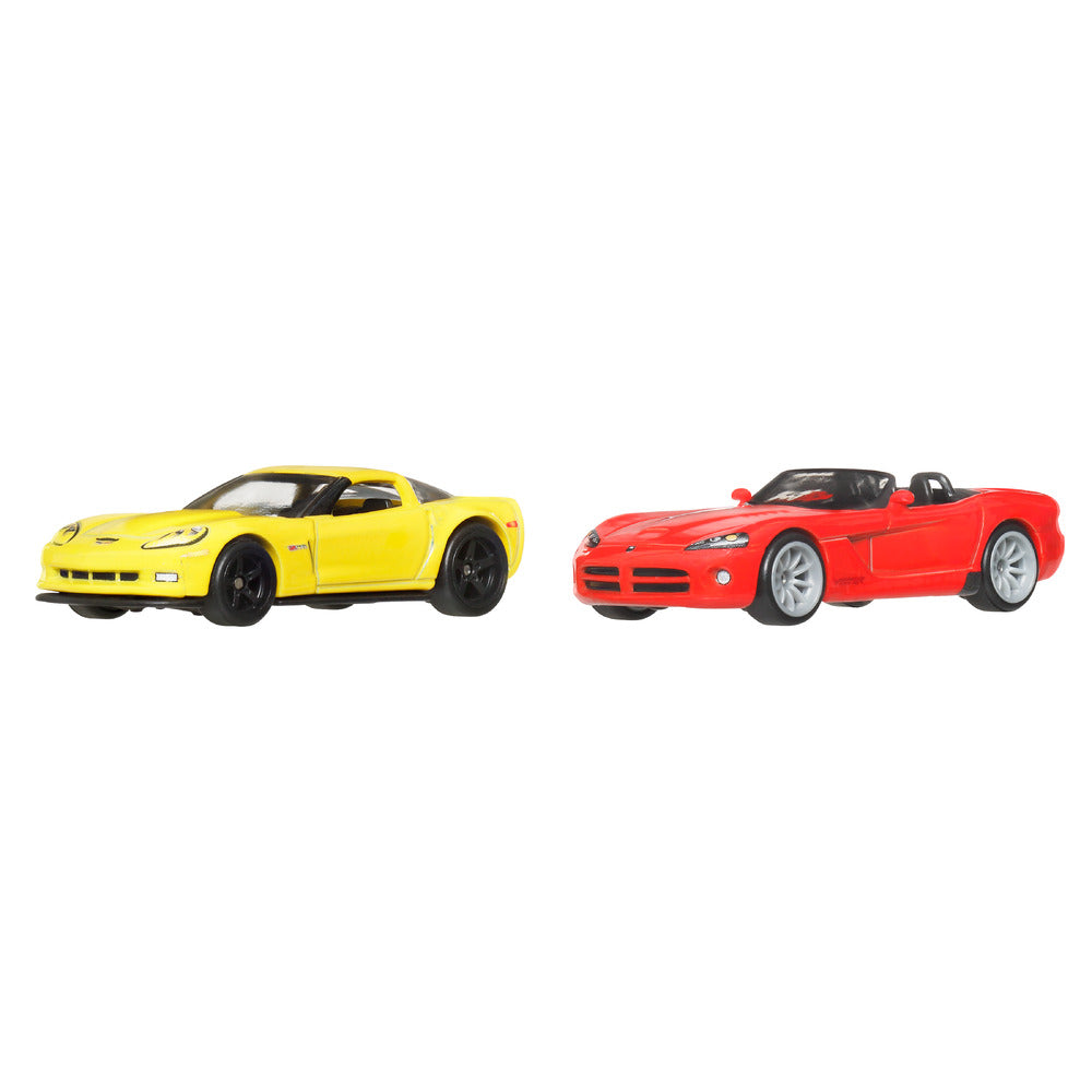 Hot Wheels Premium Car Culture 2-Pack 12 Corvette Z06 Age 3+ Mattel JHW54 - image 2
