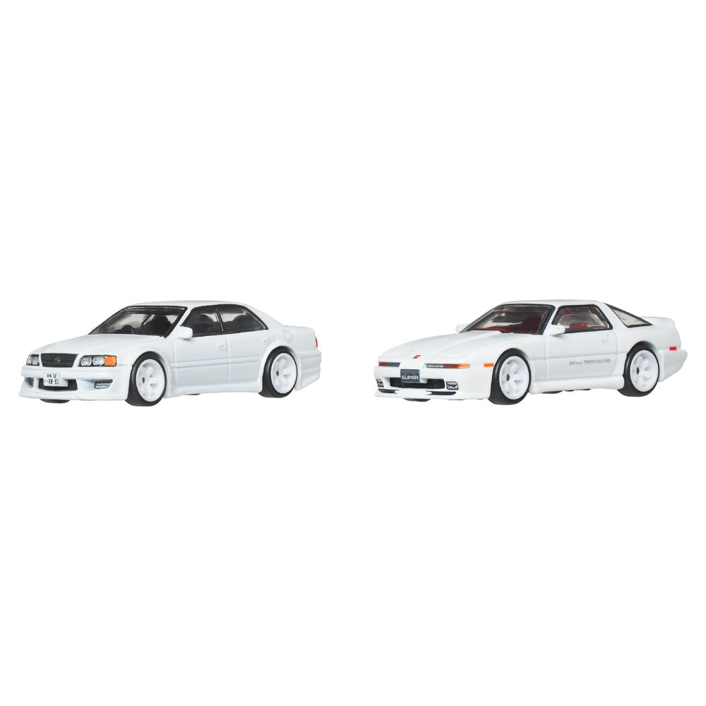 Hot Wheels Premium Car Culture 2-Pack Toyota Chaser Jzx100 Age 3+ Mattel JHW57