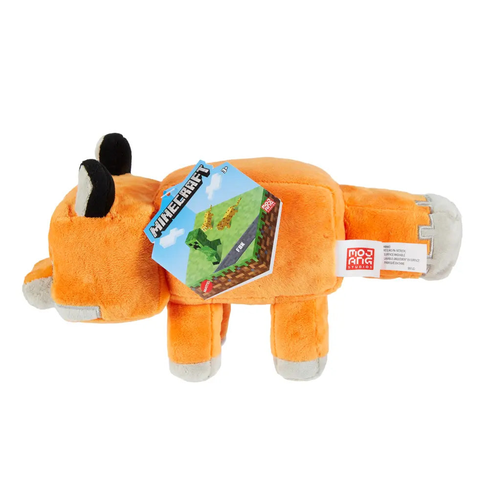 Minecraft Fox 8" Plush Soft Toy Mattel Age 3+