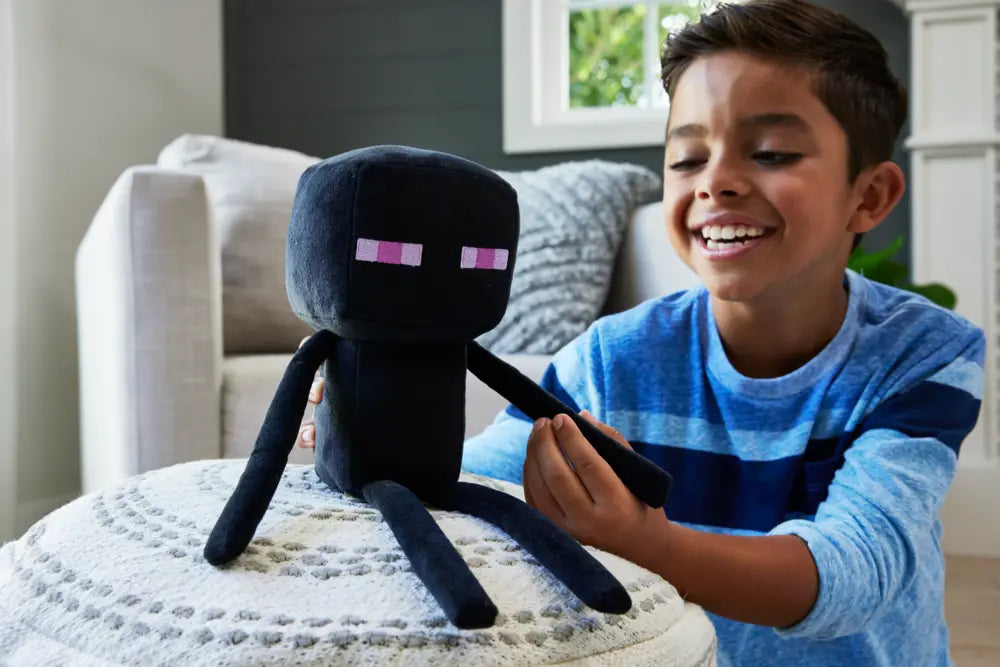 Minecraft Enderman 8" Plush Soft Toy Mattel Age 3+