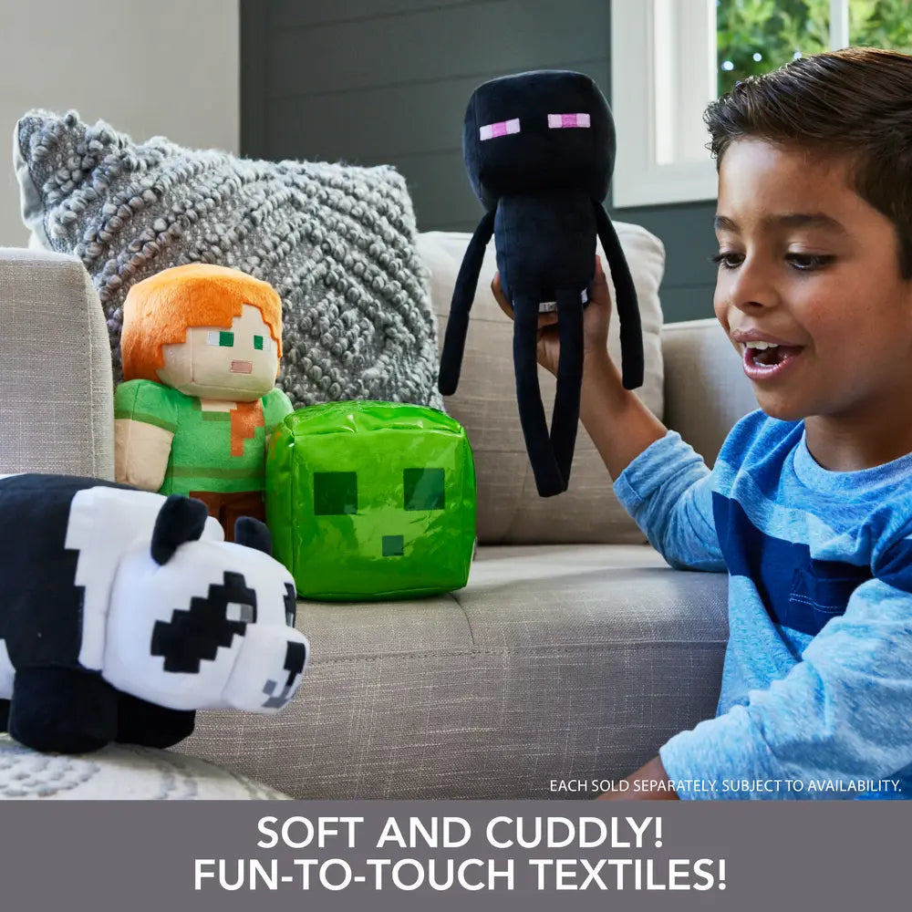 Minecraft Enderman 8" Plush Soft Toy Mattel Age 3+