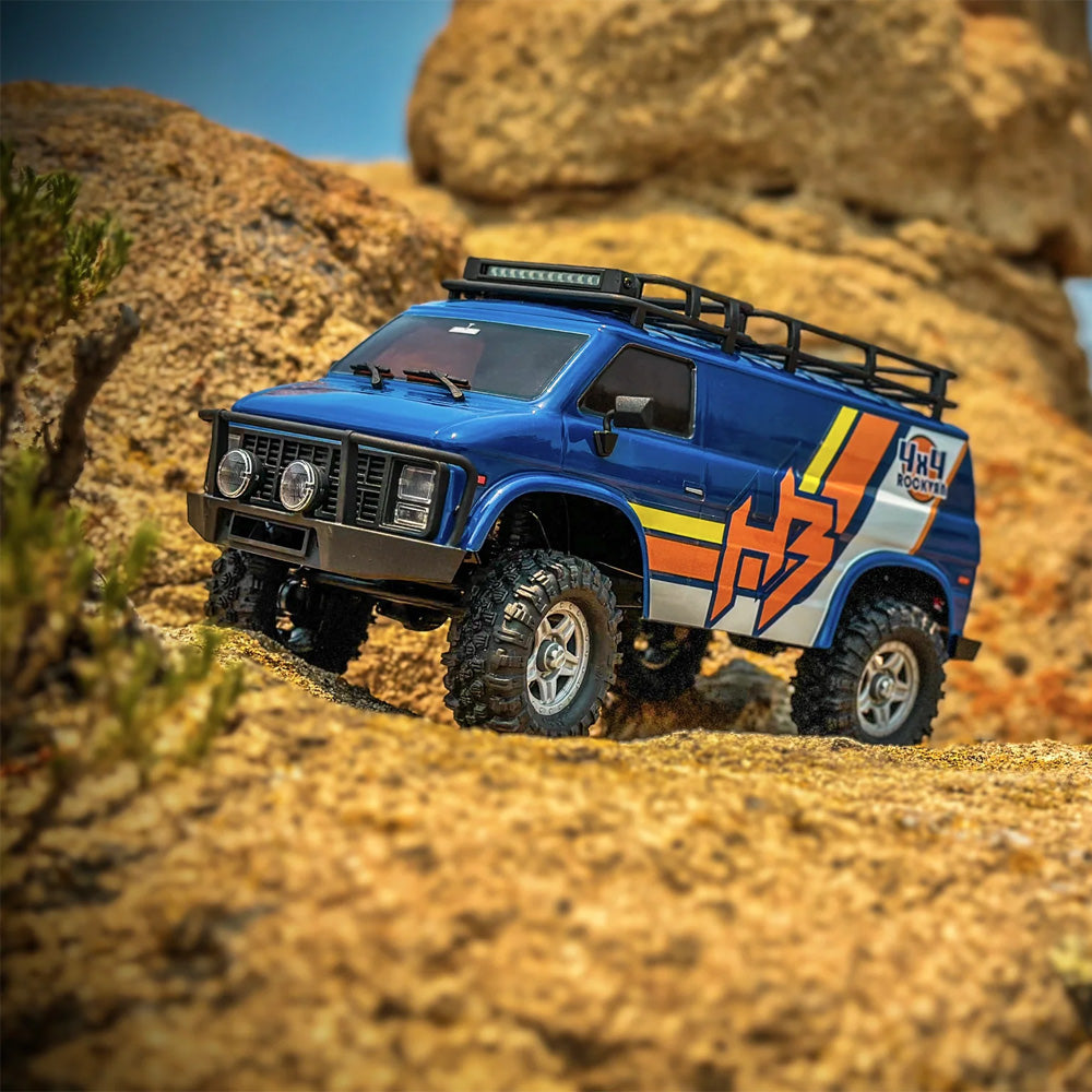 Hobby Plus Evo V2 Rock Van CR18P RTR 1:18 RC Crawler - Blue