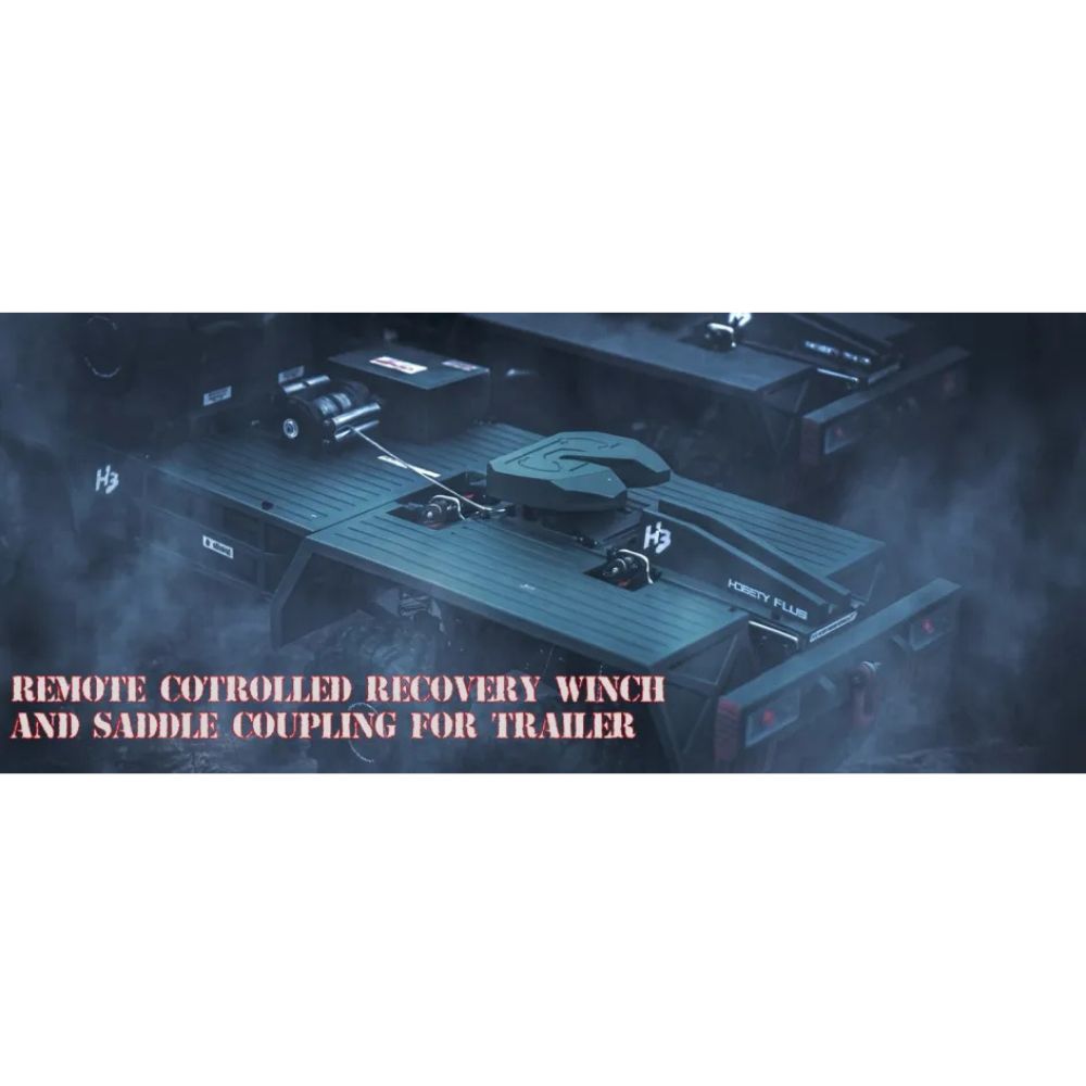 Hobby Plus CR-18P Terranaut 8X8 AWS 1:18 RTR Off-Road RC Crawler Car Green