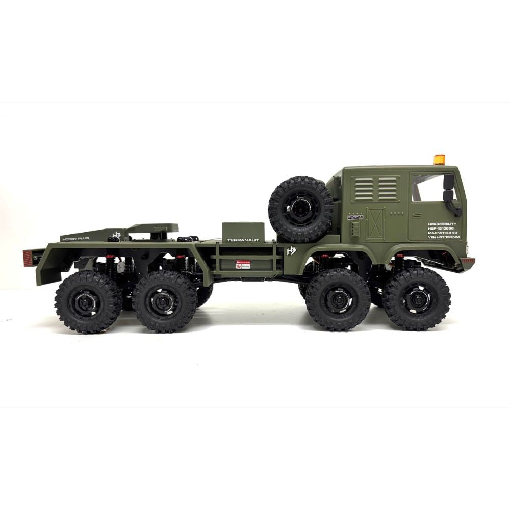 Hobby Plus CR-18P Terranaut 8X8 AWS 1:18 RTR Off-Road RC Crawler Car Green