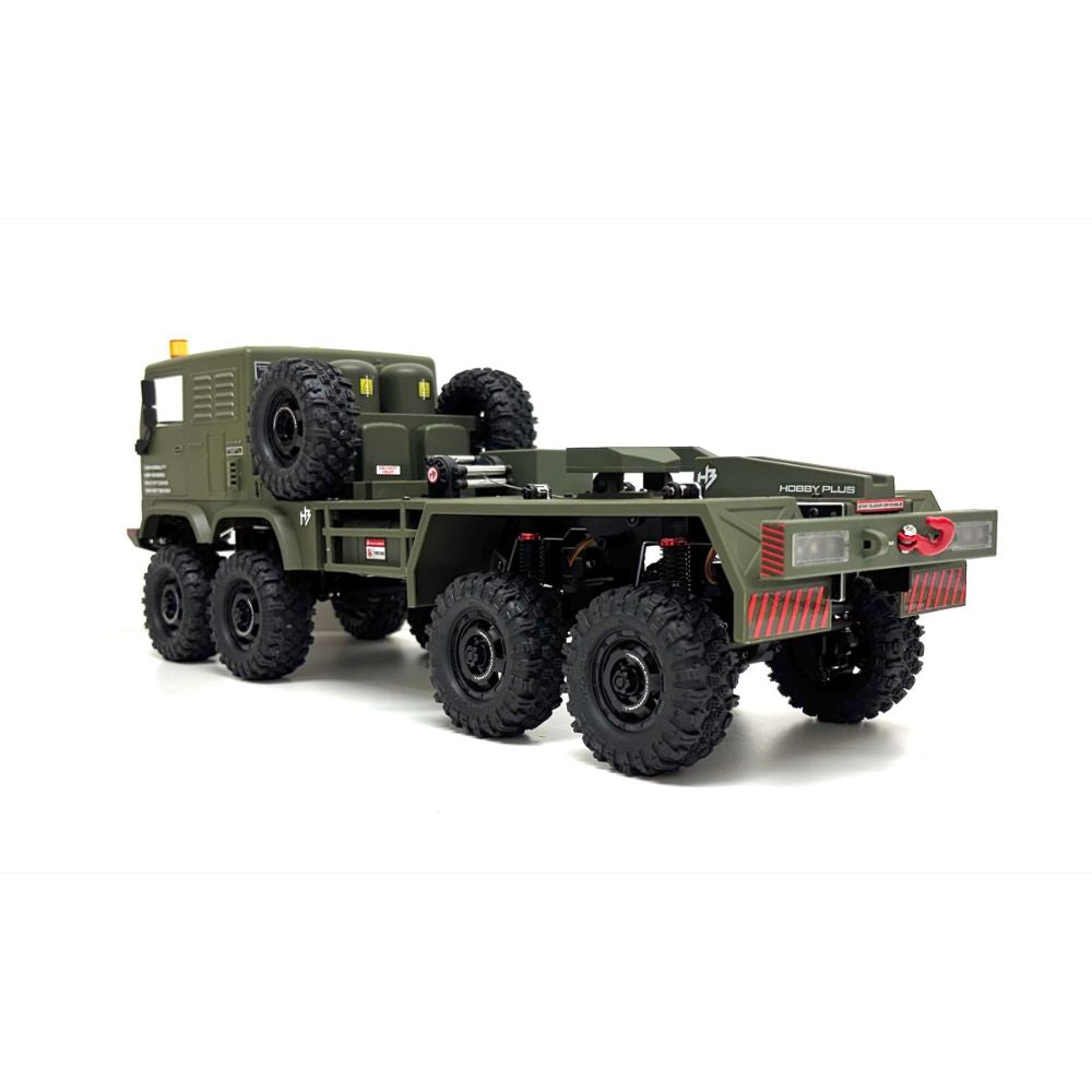 Hobby Plus CR-18P Terranaut 8X8 AWS 1:18 RTR Off-Road RC Crawler Car Green