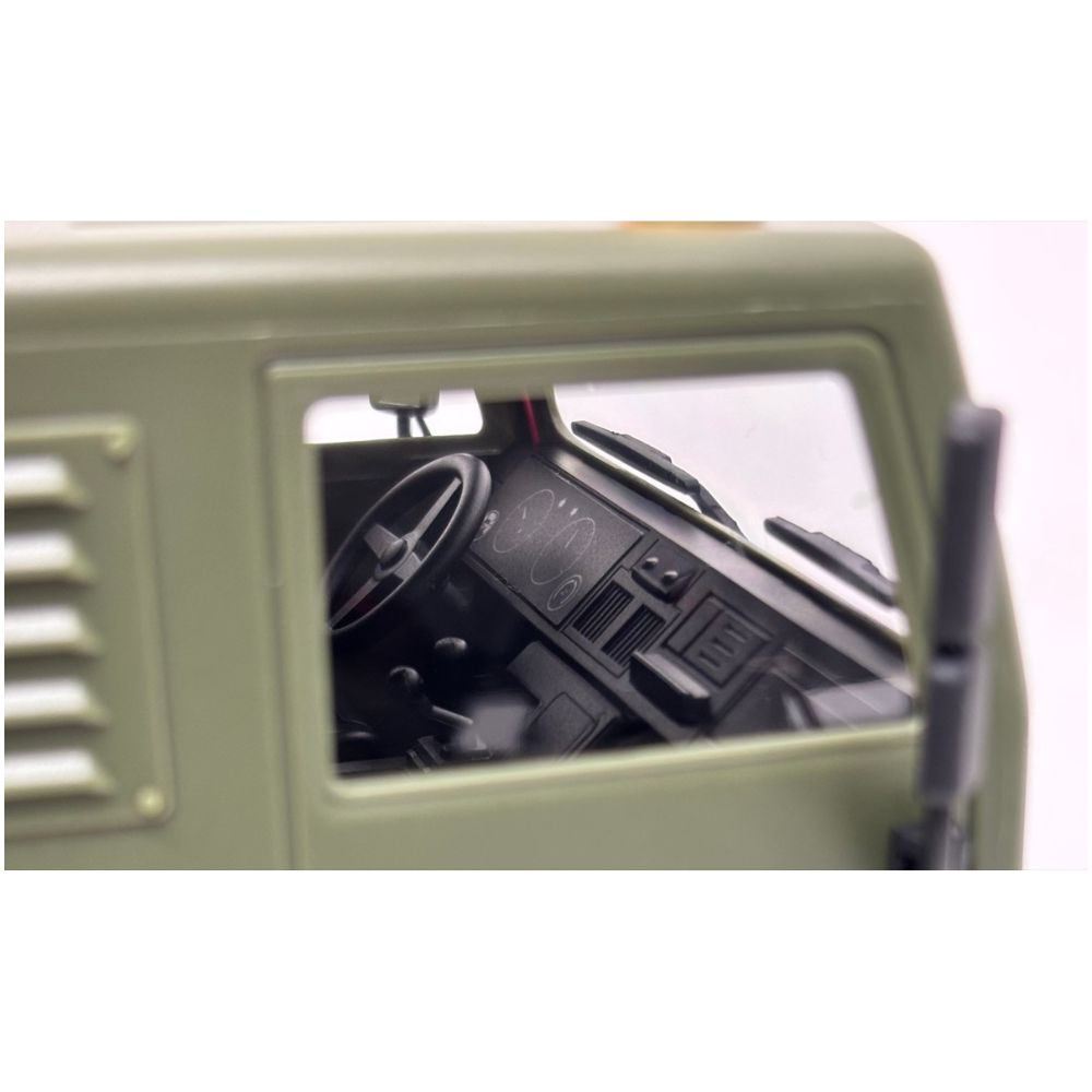 Hobby Plus CR-18P Terranaut 8X8 AWS 1:18 RTR Off-Road RC Crawler Car Green