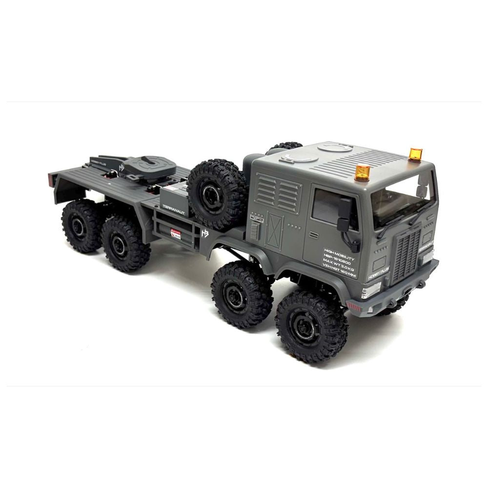 Hobby Plus CR-18P Terranaut 8X8 AWS 1:18 RTR Off-Road RC Crawler Car Grey