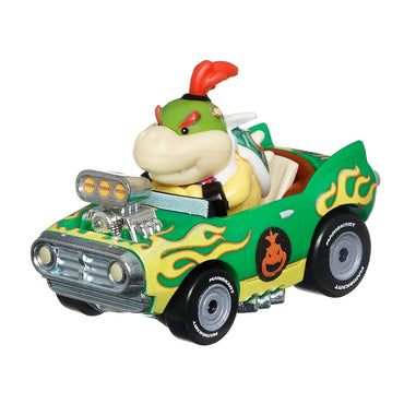 Hot Wheels Bowser Jr. Flame Flyer Mario Kart Diecast Model HDB27
