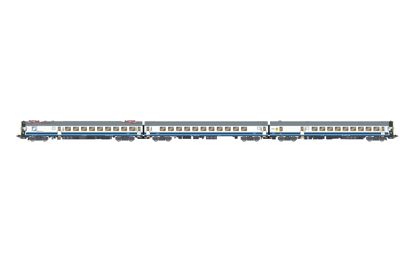 Electrotren RENFE 444 3 Car EMU Blue/White V (DCC-Fitted) HE2022D HO Gauge