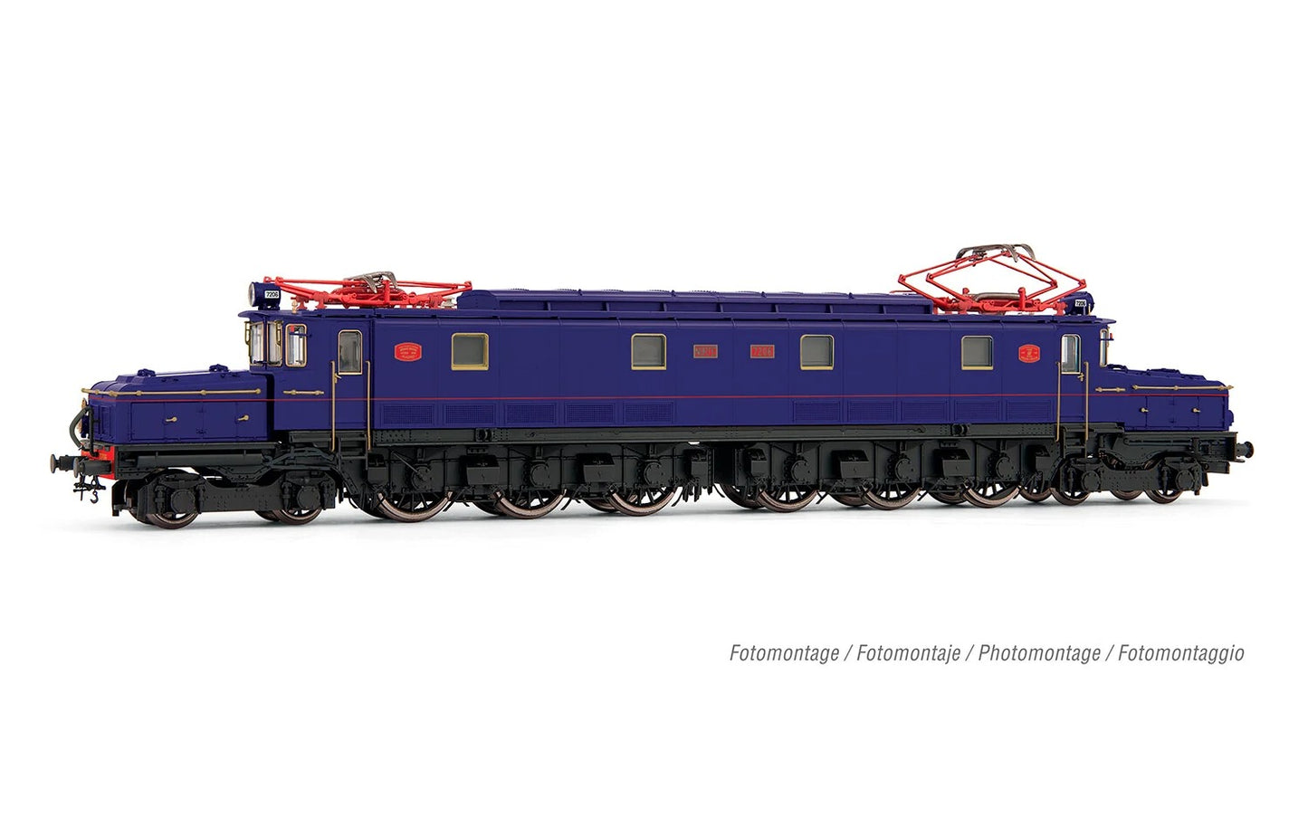 Electrotren Norte 7206 Museo Villanova Electric Locomotive VI HO Gauge HE2024