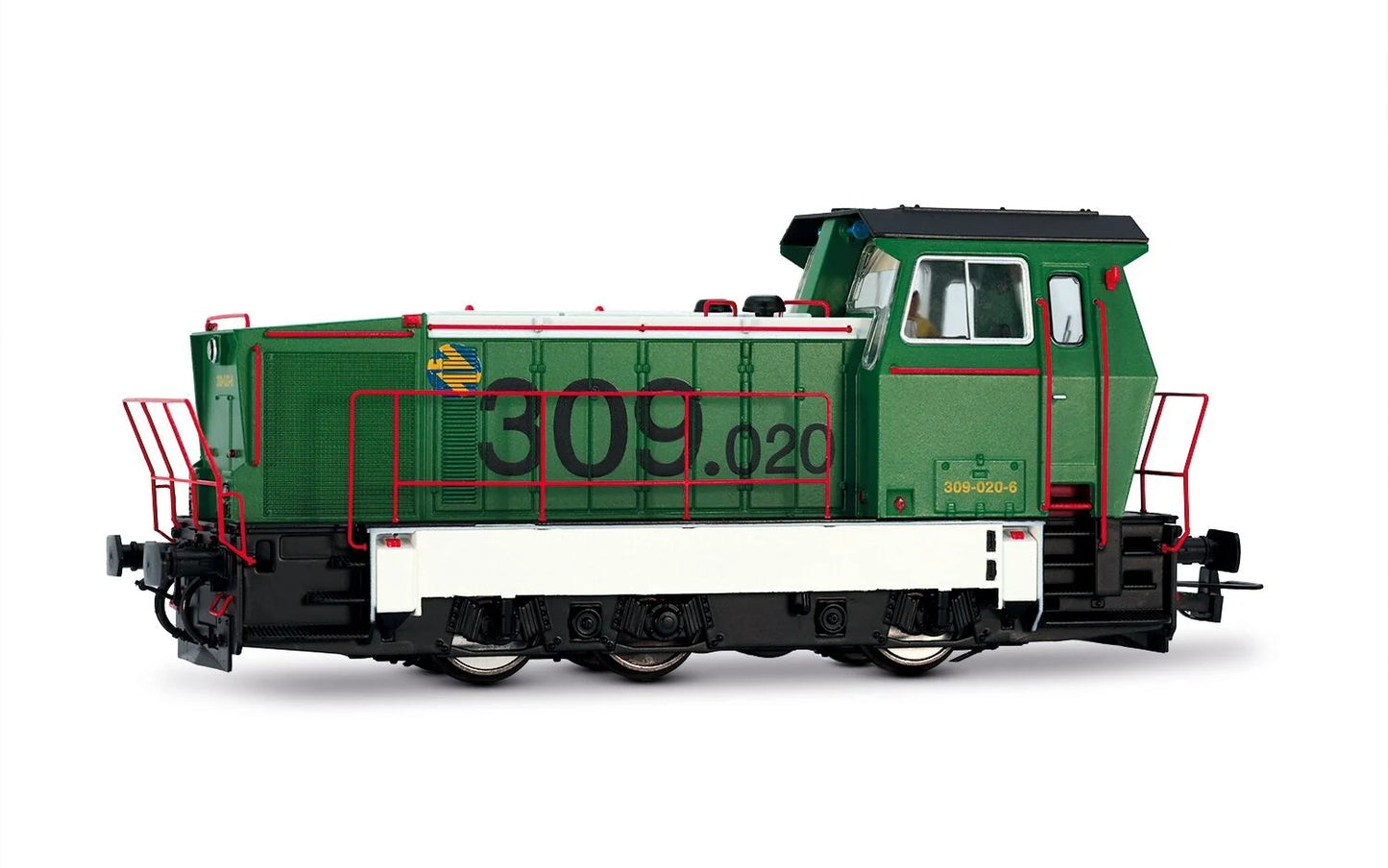Electrotren ADIF 309 Diesel Locomotive Green/White VI HE2027 HO Gauge
