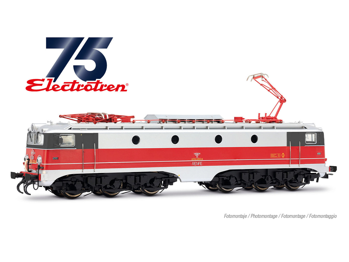Electrotren RENFE 276-030 Electric Locomotive III (DCC-Fitted) HE2042D HO Gauge