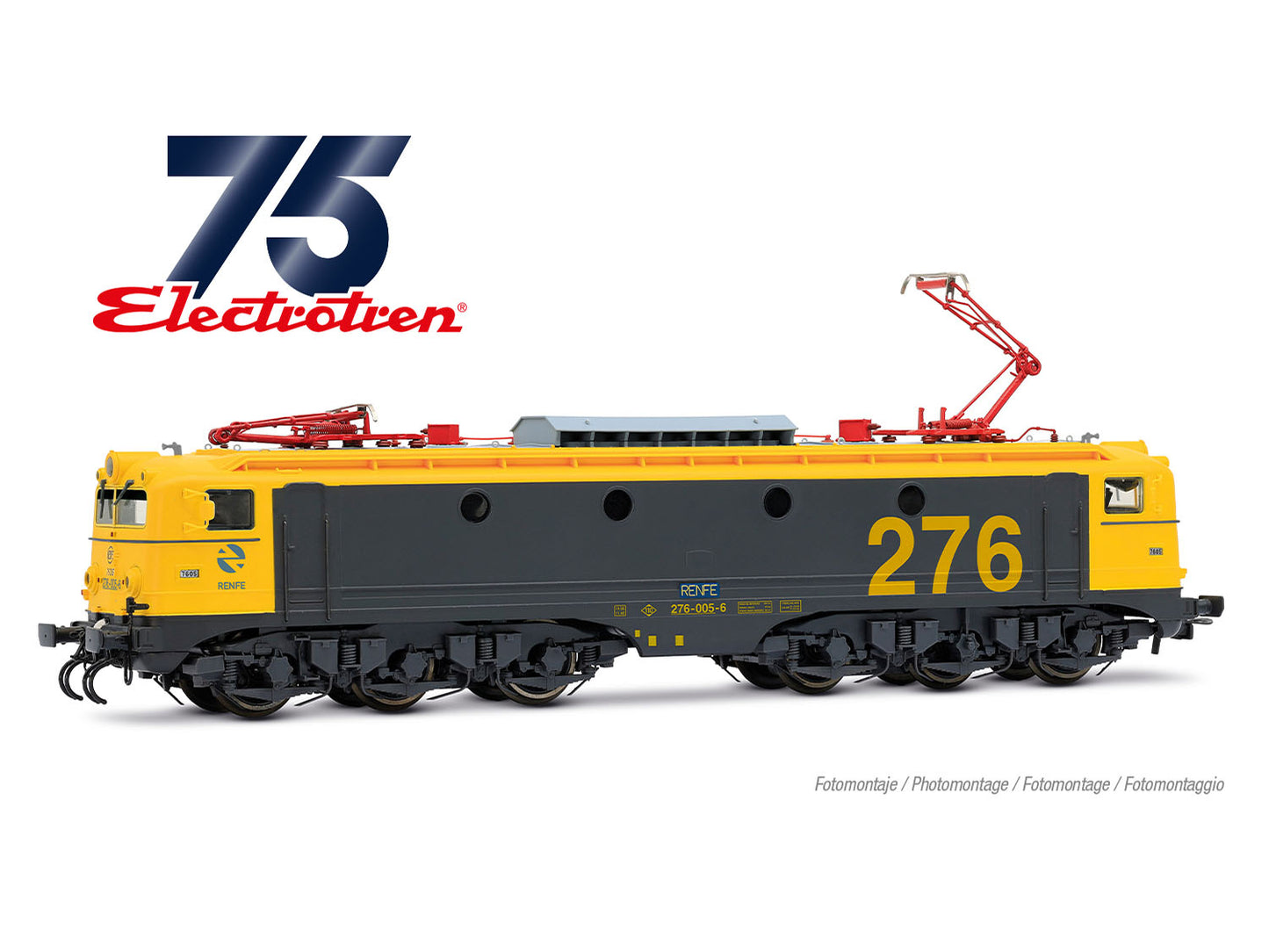 Electrotren RENFE 276-005 Electric Locomotive V HE2043 HO Gauge