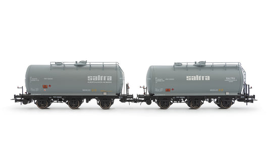 Electrotren RENFE 3 Axle Tank Wagon Set Savesa (2) IV HE6051 HO Gauge