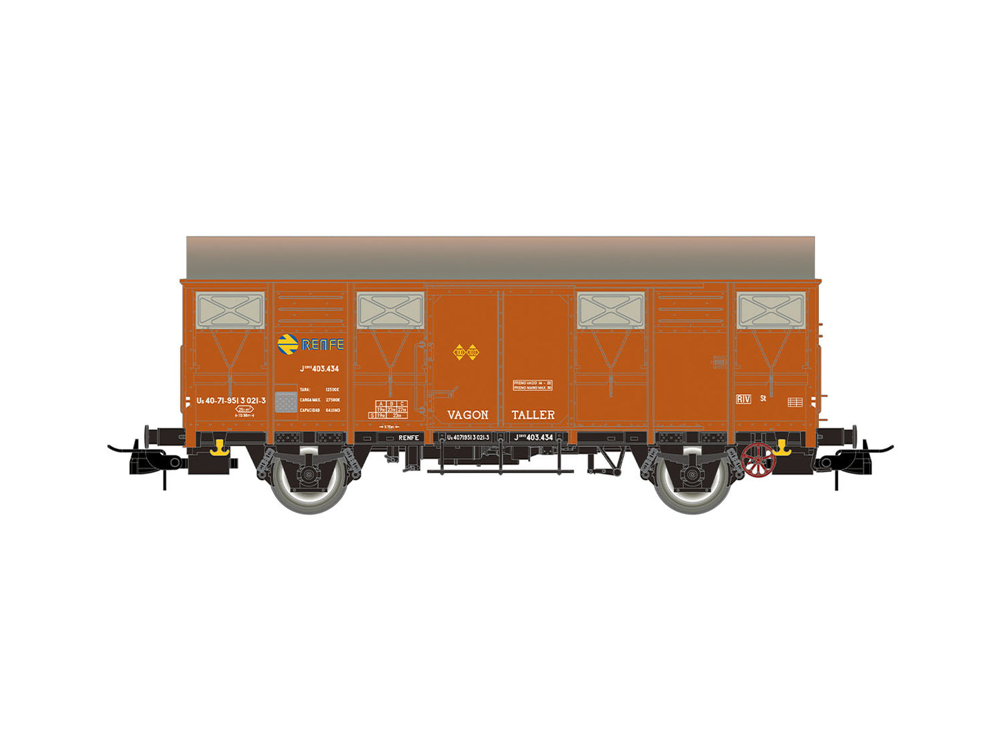 Electrotren RENFE J2 Rescue Train Wagon IV HE6096 HO Gauge