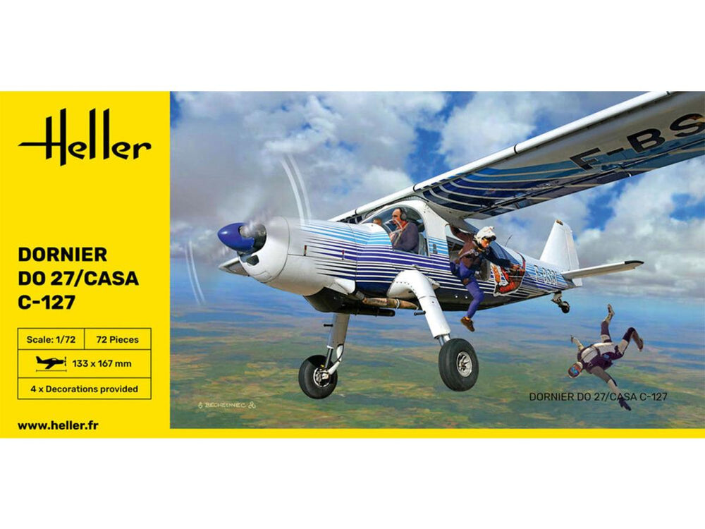 Heller 30304 Dornier DO 27/CASA C-127 1:72 Model Kit