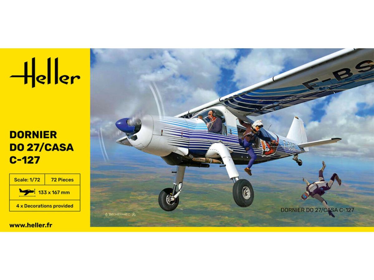Heller 30304 Dornier DO 27/CASA C-127 1:72 Model Kit