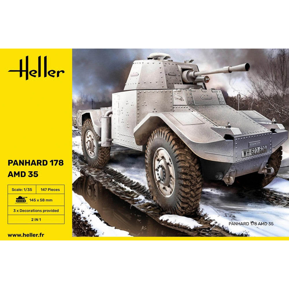 Heller 30325 Panhard 178 AMD 35 1:35 Model Kit
