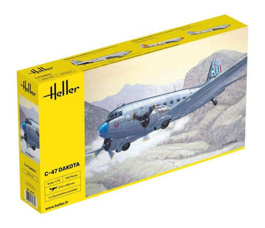 Heller 30372 French Douglas C-47 Dakota 1:72 Model Kit