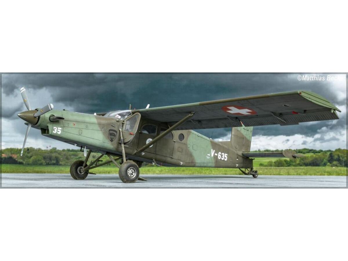Heller 30410 Pilatus PC-6 B2/H2 Turbo Porter 1:48 Model Kit