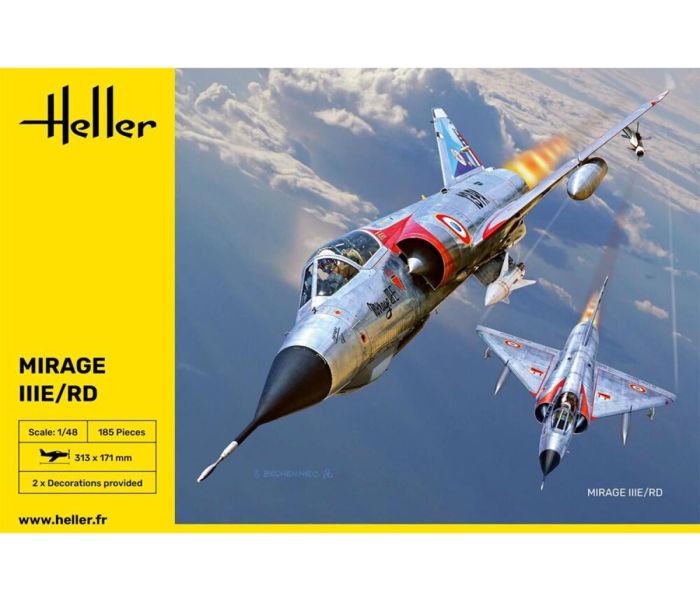 Heller 30422 French Mirage IIIE/RD 1:48 Model Kit