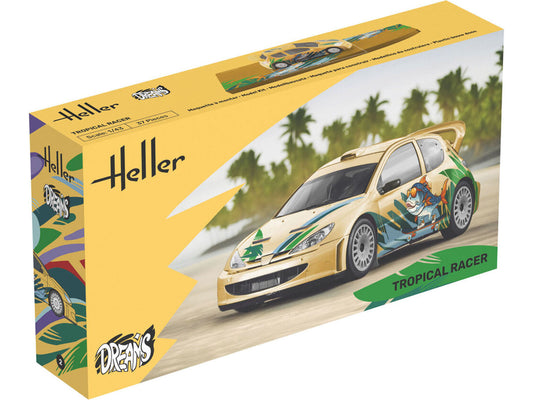 Heller 41002 Tropical Racer Heller Dreams Kit 1:43 Model Kit