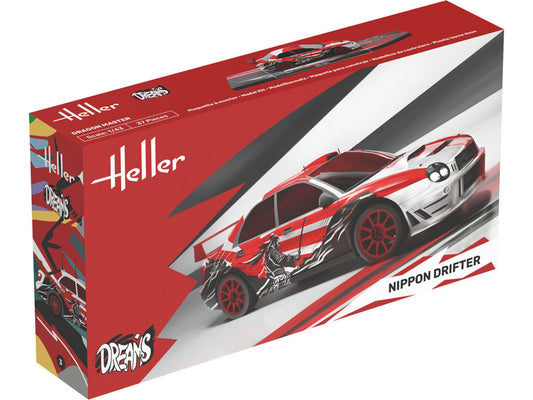 Heller 41003 Nippon Drifter Heller Dreams Kit 1:43 Model Kit