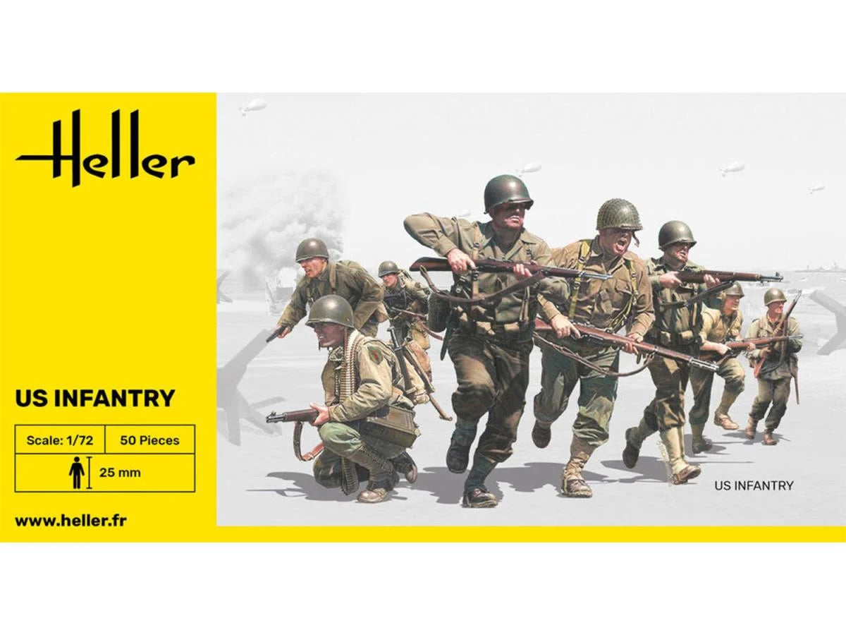 Heller 49601 US Infantry 1:72 Model Kit