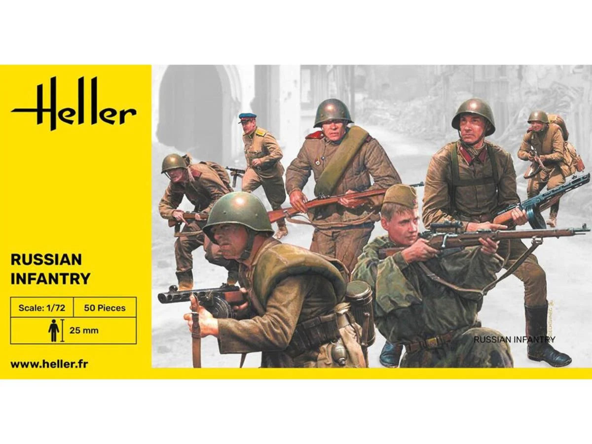 Heller 49603 Russian Infantry 1:72 Model Kit