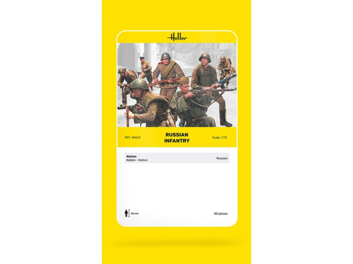 Heller 49603 Russian Infantry 1:72 Model Kit