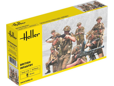 Heller 49604 British Infantry 1:72 Model Kit