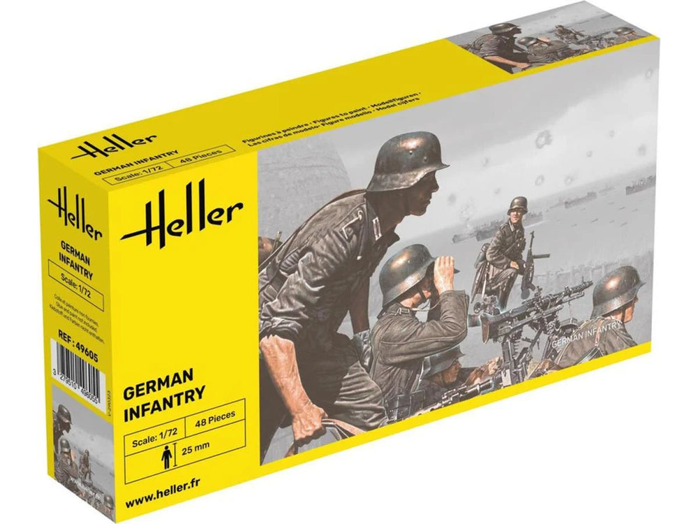 Heller 49605 German Infantry 1:72 Model Kit