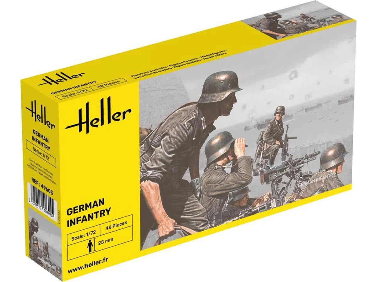 Heller 49605 German Infantry 1:72 Model Kit