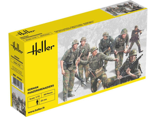 Heller 49606 German Tank Grenadiers 1:72 Model Kit