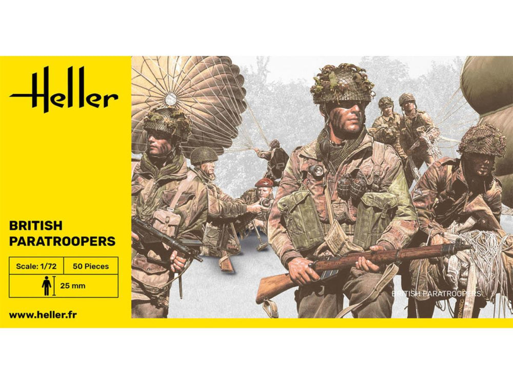 Heller 49623 British Paratroopers 1:72 Model Kit