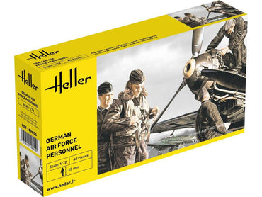 Heller 49655 German Luftwaffe Personnel 1:72 Model Kit