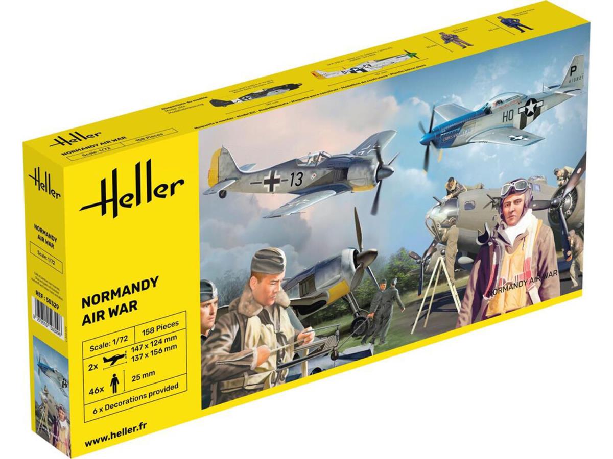 Heller 50329 Normandy Air War Diorama 1:72 Model Kit