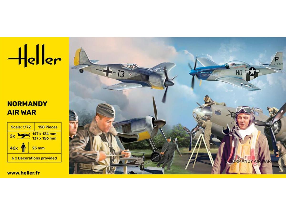 Heller 50329 Normandy Air War Diorama 1:72 Model Kit