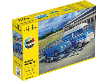 Heller 52328 Gordini Racing Set Starter Kit 1:24 Model Kit
