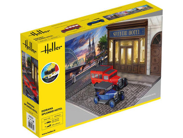 Heller 52330 Splendid Hotel Diorama Starter Kit 1:24 Model Kit