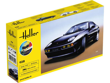 Heller 56149 Porsche 928 Starter Kit 1:43 Model Kit
