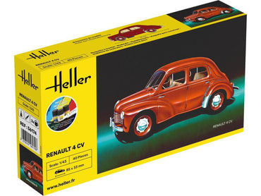 Heller 56174 Renault 4 CV Starter Kit 1:43 Model Kit