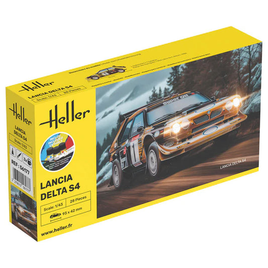 Heller 56177 Lancia Delta S4 Starter Kit 1:43 Model Kit